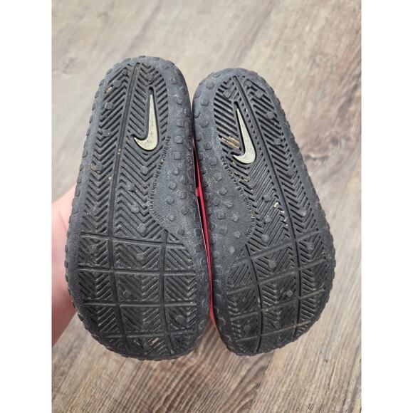 Nike Water Kids Shoes size 7C 344993-700 Salmon Pink Black Neoprene Sandals - Picture 5 of 6